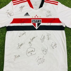 Camisa Oficial autografada 2021 do São Paulo – FINALIZADO as 16HS
