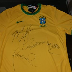 Camisa Oficial autografada do Brasil 2021 – FINALIZADO as 16HS