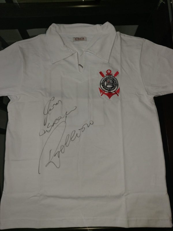 Camisa utilizada e autografada pelo Rivellino - FINALIZADO as 16HS