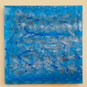Quadro do artista Denis Tassitano – 0,80 x 0,80m (2) – FINALIZADO as 16HS